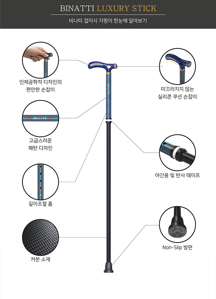 지팡이 SF 접이식 상세 이미지 3