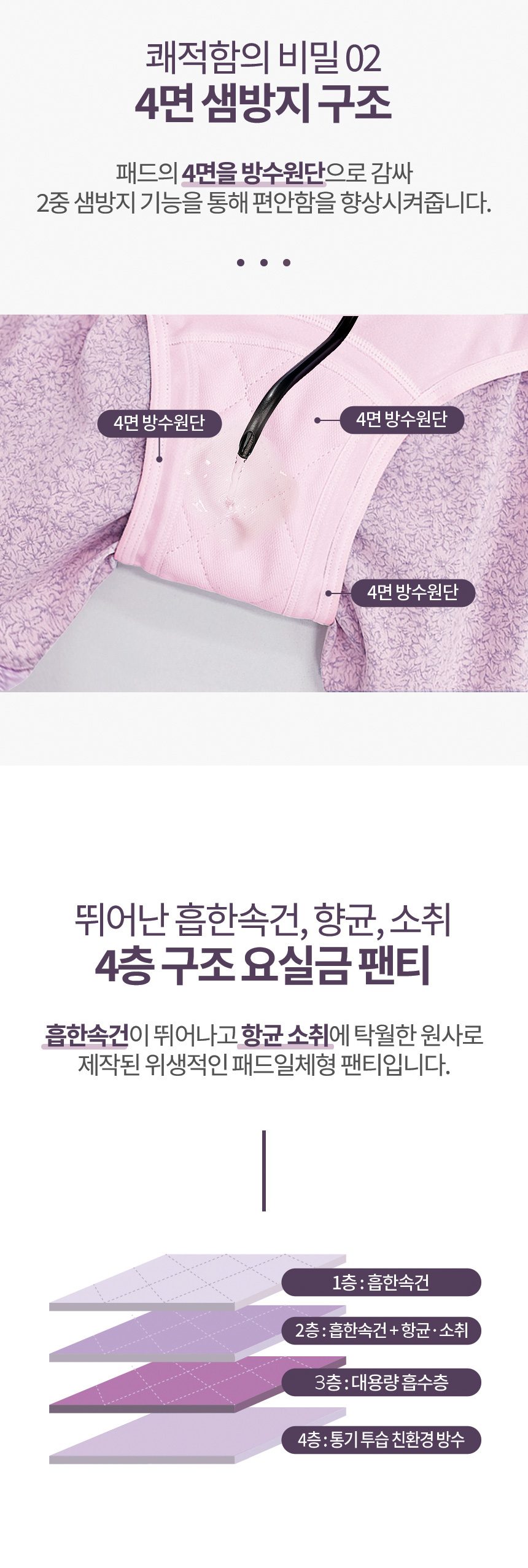 요실금 팬티 GHP-05 상세 이미지 5