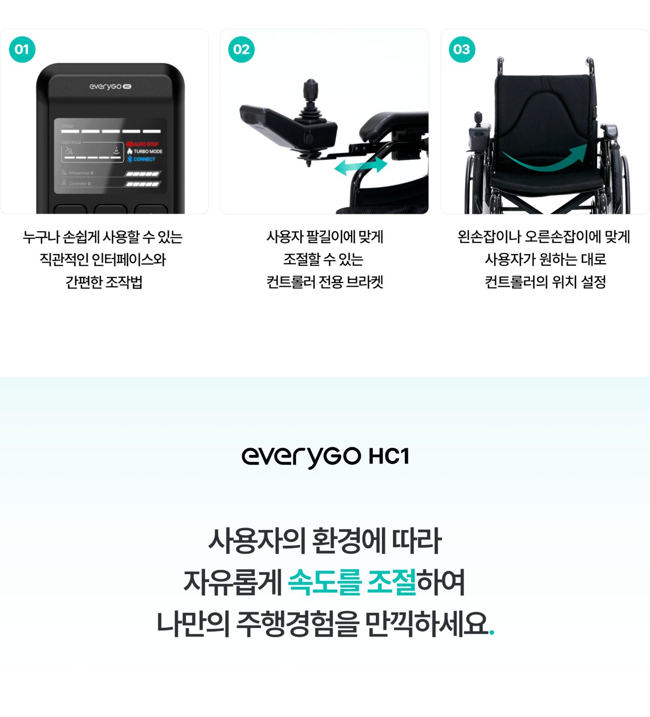 에브리고 전동휠체어 HC1 상세 이미지 9