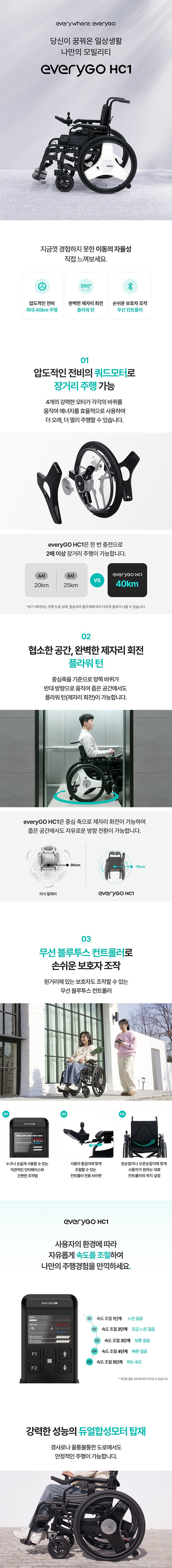 에브리고 스마트체어 HC1 상세 이미지 1