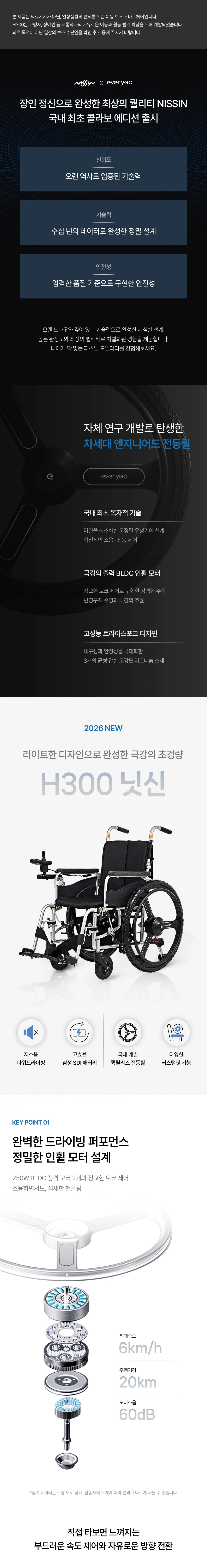 에브리고 스마트체어 H300 닛신 상세 이미지 1