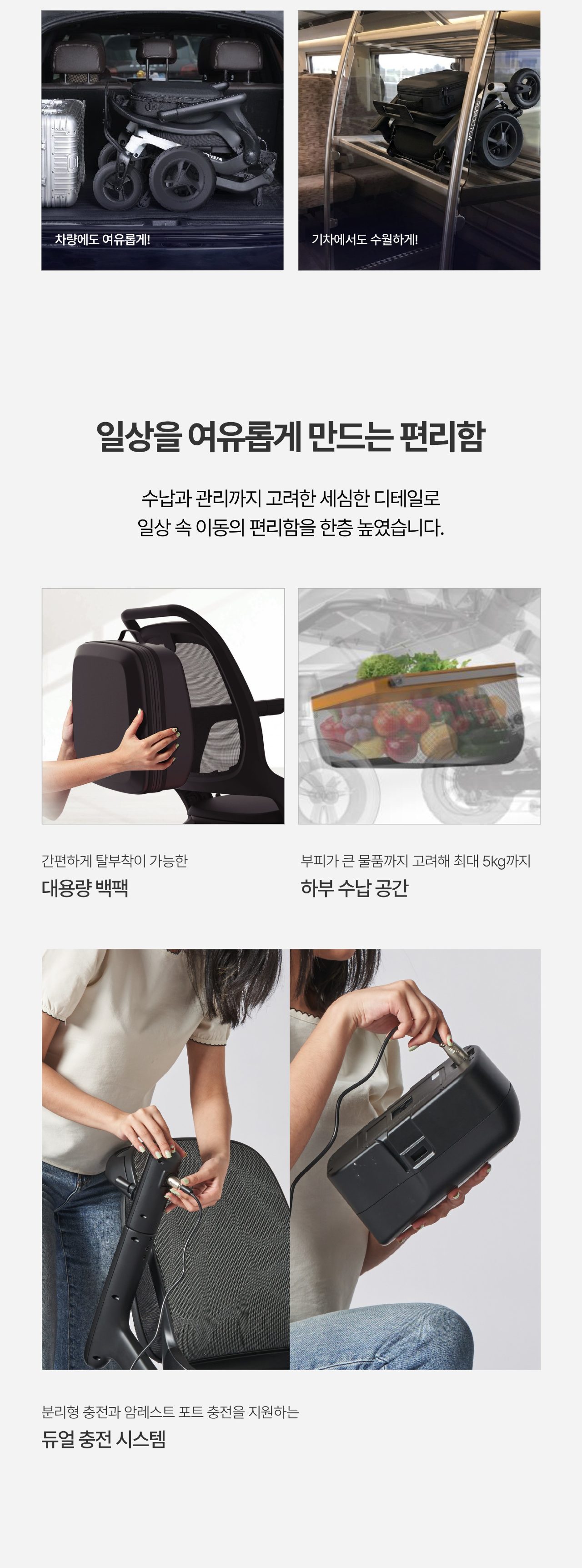 에브리고 스마트 로봇체어 P800 상세 이미지 4