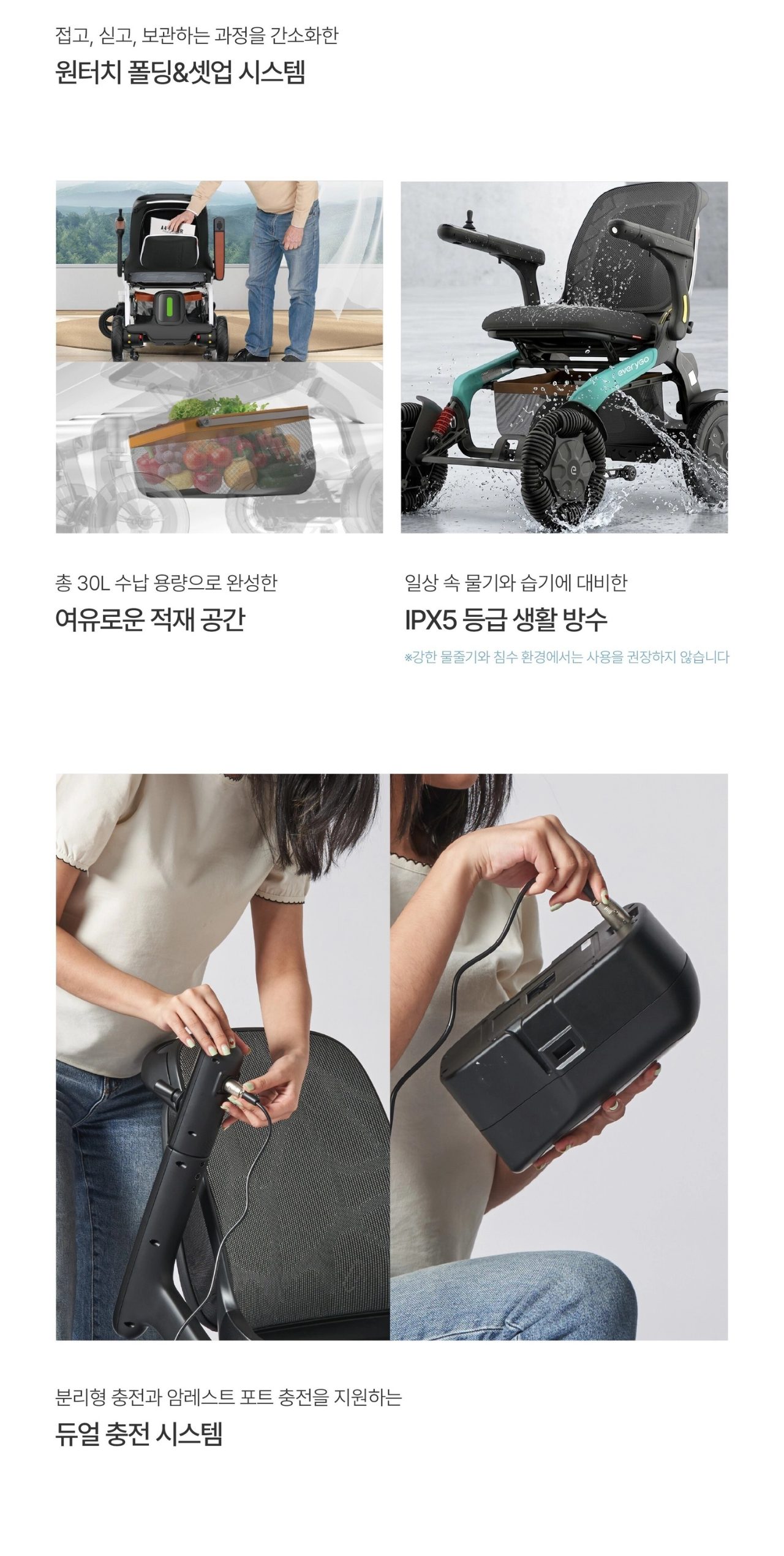 에브리고 스마트 로봇체어 P700 상세 이미지 5